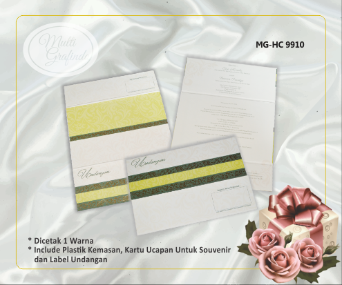 Undangan Template Eksklusif 15,5x21,5